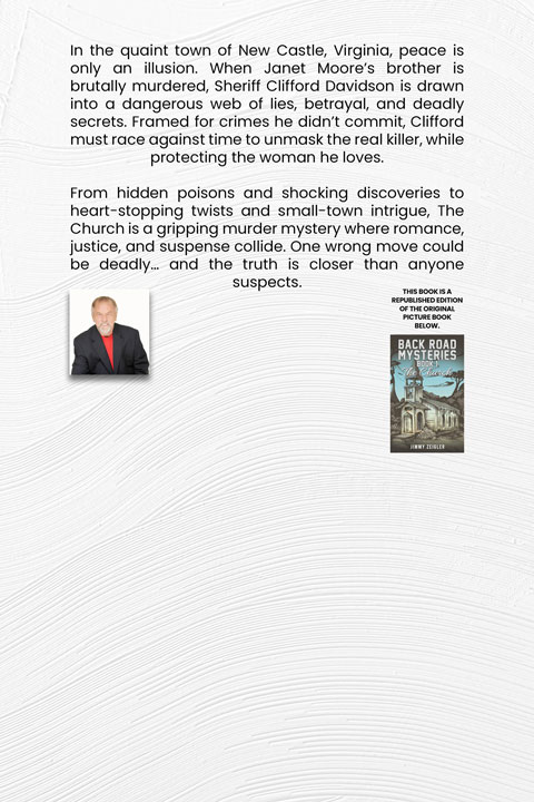 Back Road Mysteries: The Church Back Cover